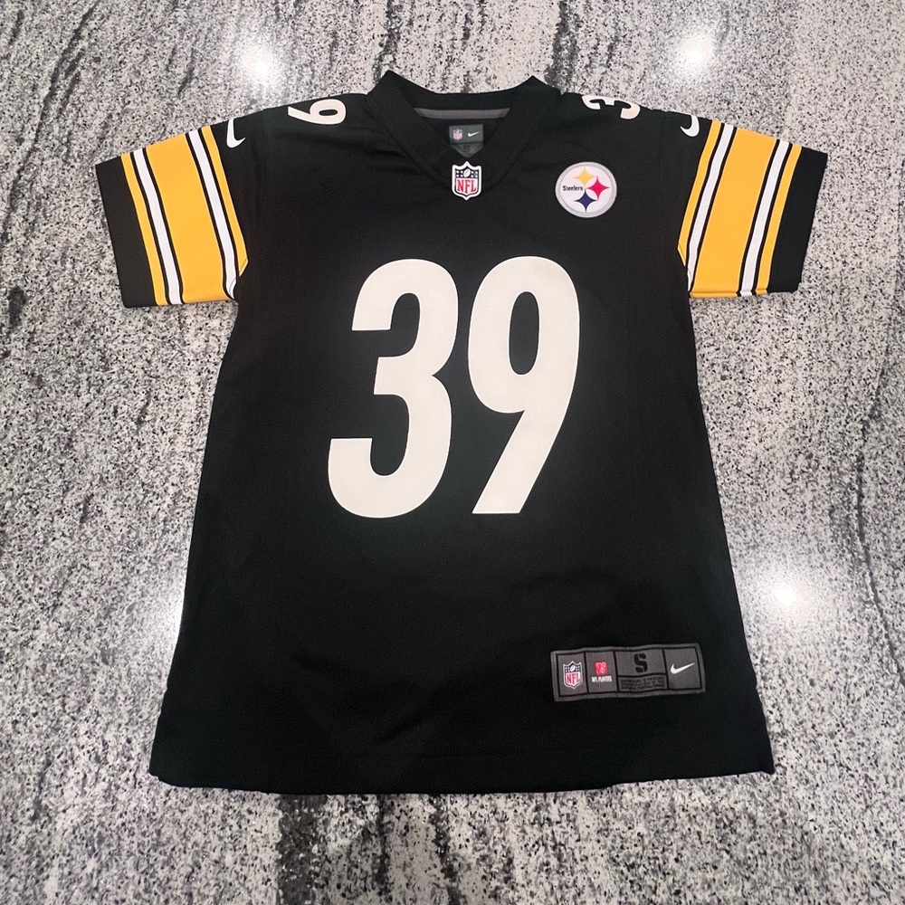 Nike Black and Yellow Sports Jersey